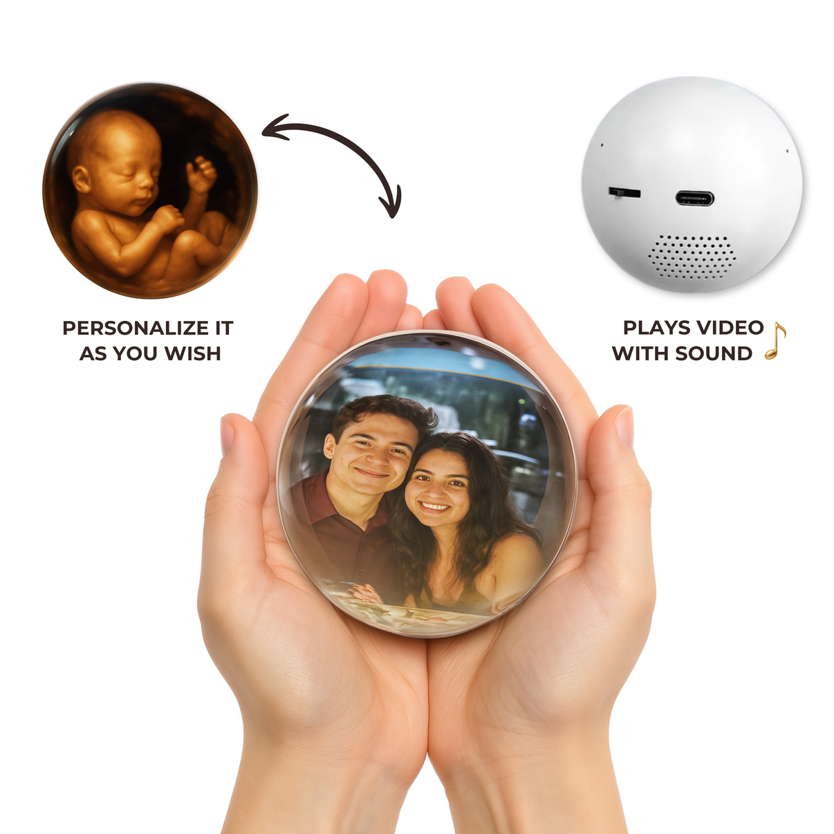 SoulSpark™ Custom Video Crystal Ball
